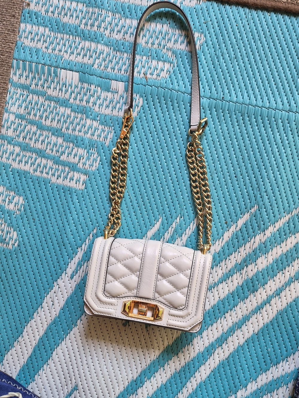 Rebecca Minkoff Mini Love Quilted Leather Crossbody